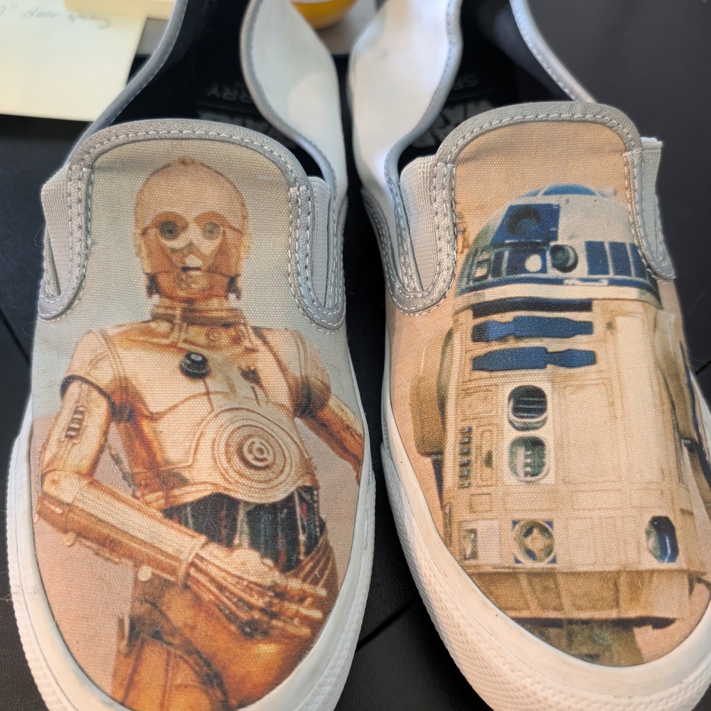 Sperry Star Wars C-3PO and R2-D2 Sneakers